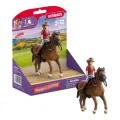 Schleich Horse Club Hannah en Cayenne Dierenfiguren set van 1 stuk
