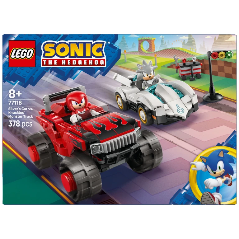 LEGO Sonic the Hedgehog Silvers Auto vs Monstertruck - 1 stuk