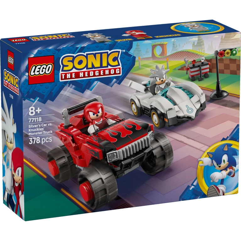 LEGO Sonic the Hedgehog Silvers Auto vs Monstertruck - 1 stuk