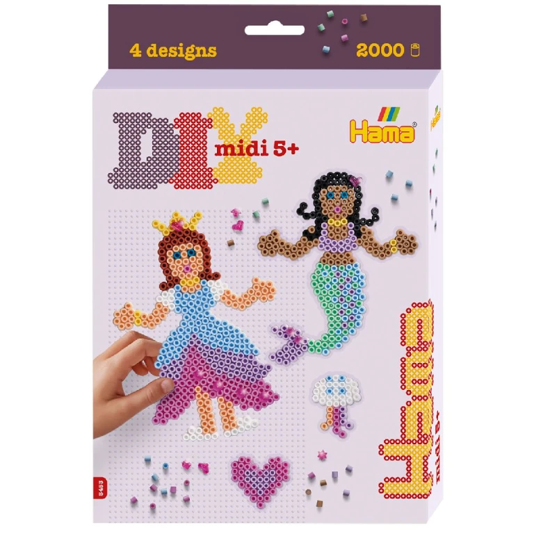 Hama Strijkkralenset Princess and Mermaid - 2000 kralen - 1 stuk
