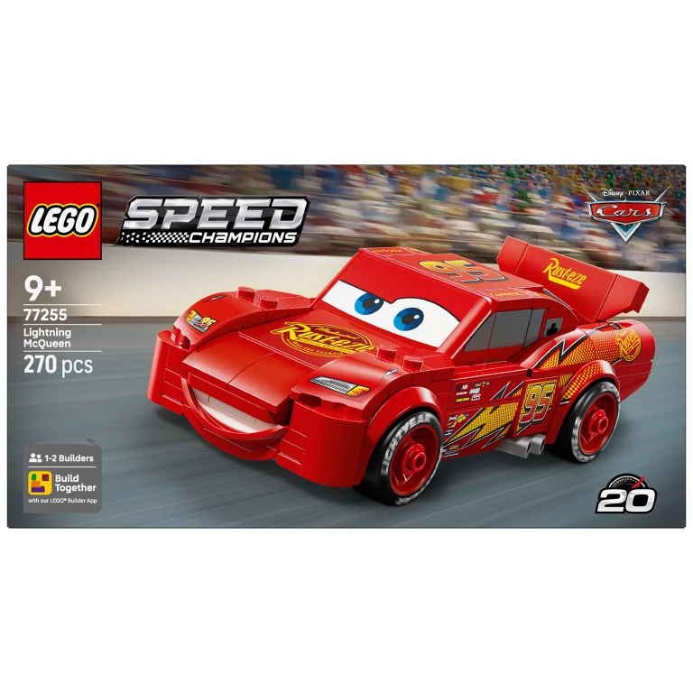 Lego Speed Champions Bliksem McQueen Auto - 1 stuk