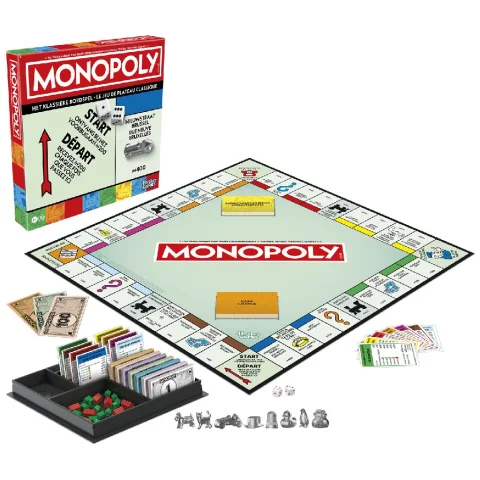 Monopoly Het Klassieke Bordspel Refresh NL/FR