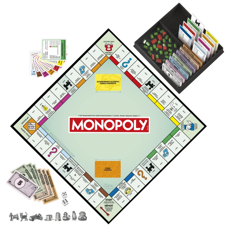 Gezelschapsspel Monopoly Klassiek Refresh - 1 stuk