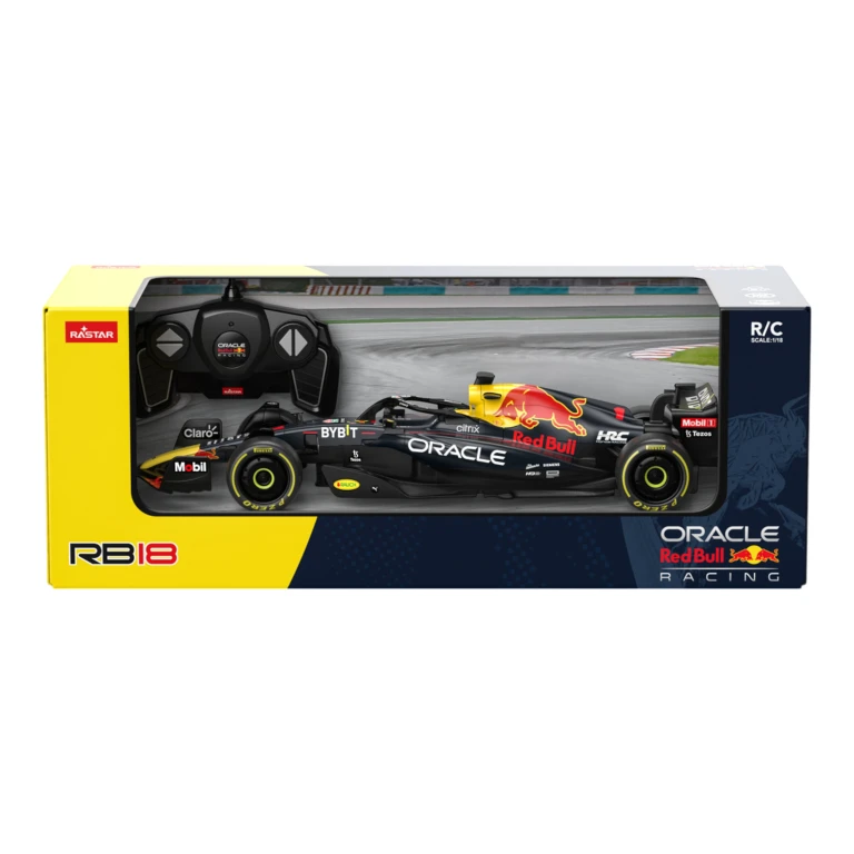 Rastar RC F1 Oracle Red Bull RB18 Schaal 1:18 Afstandsbestuurbare Auto