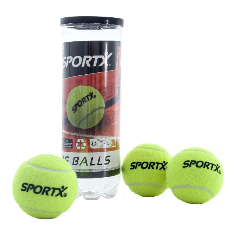 SportX Tennisballen set van 3 stuk