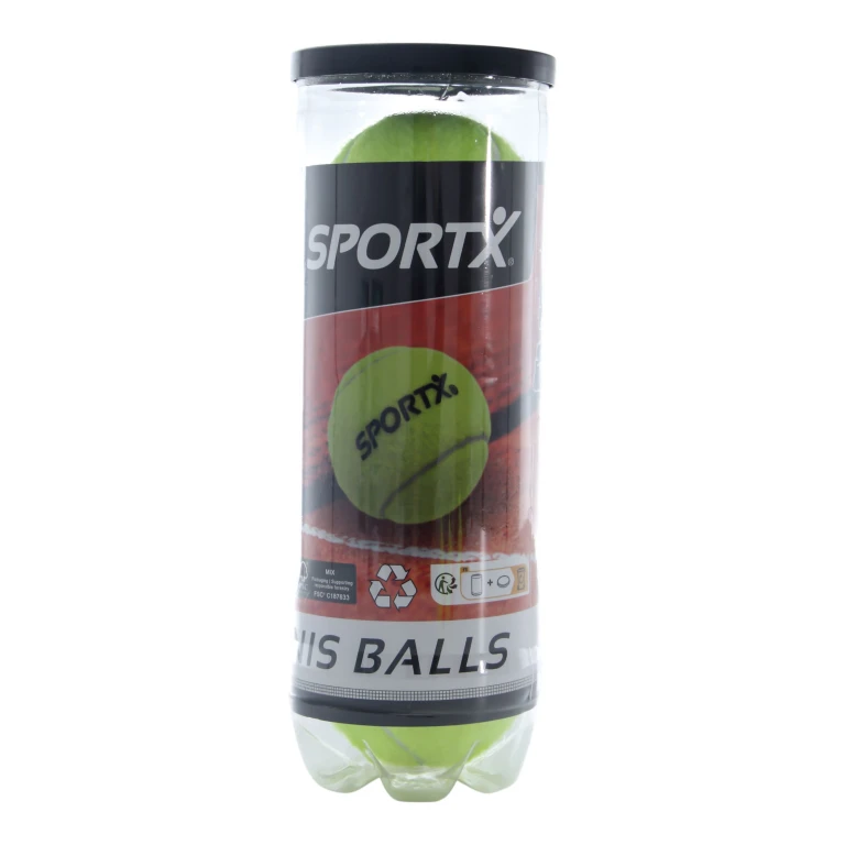 SportX Tennisballen set van 3 stuk