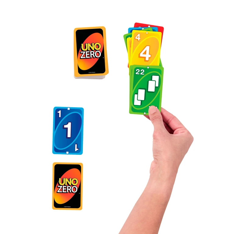 Mattel Uno Zero Kaartspel - 1 stuk