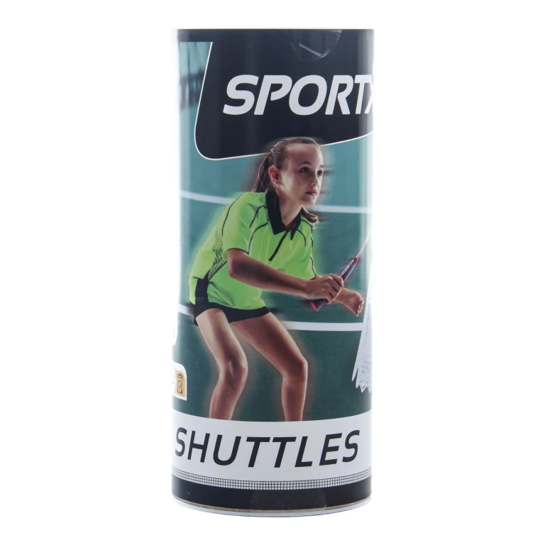 SportX Badminton Shuttles Wit 3 stuks FSC