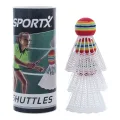 SportX Mini Badminton Shuttles 3 in koker FSC