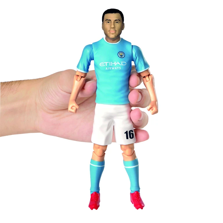 Socker Voetbal Actiefiguur Rodrigo Manchester City 20cm
