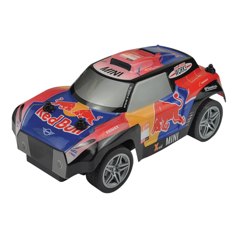Happy People X-raid Mini JCW Buggy Red Bull RC-auto 1:28 - 1 stuk