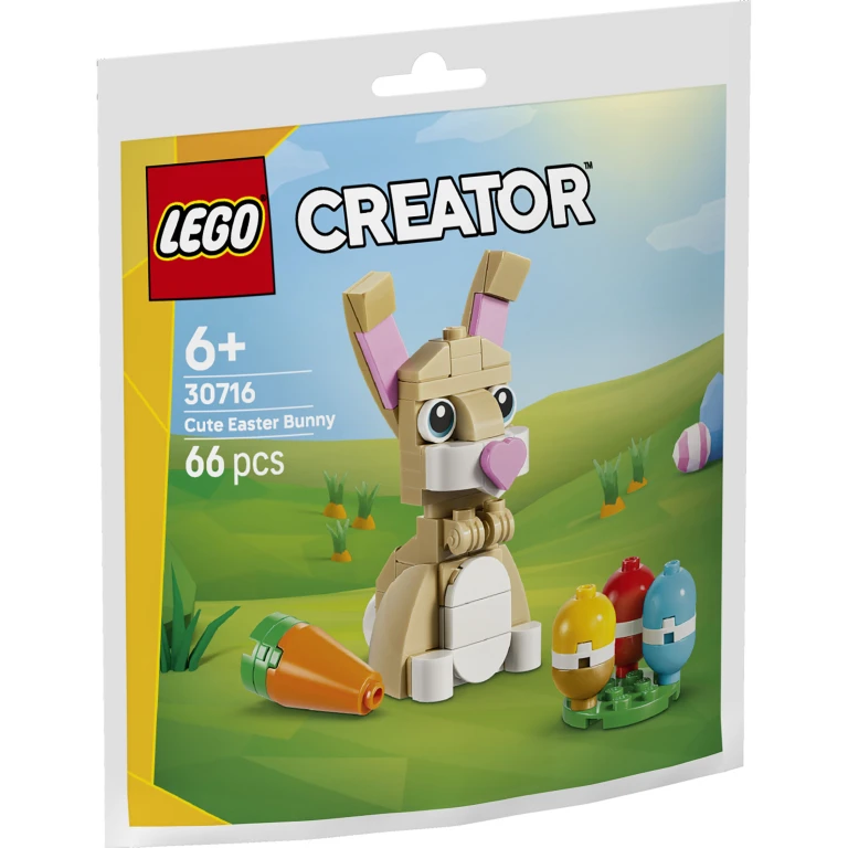 LEGO Schattige Paashaas Bouwset - 1 stuk