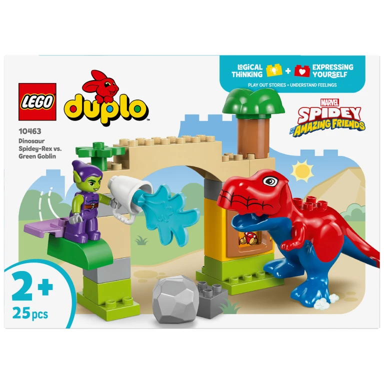 LEGO Duplo Marvel Spidey-Rex vs Green Goblin Bouwset - 1 stuk