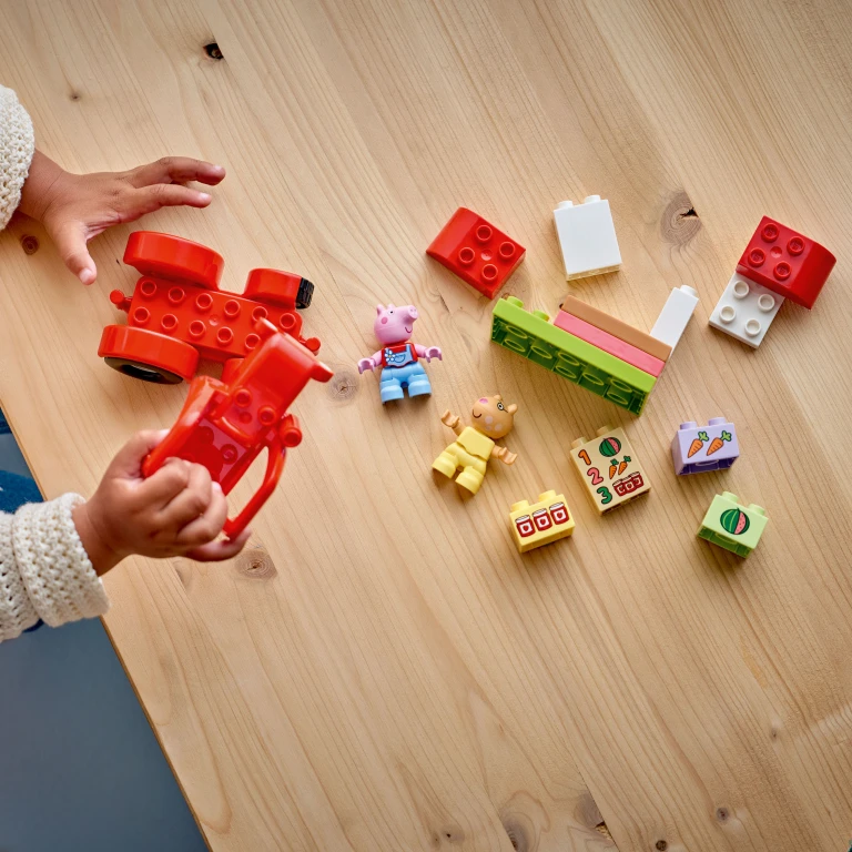 LEGO Duplo Peppa Pig Tractor en Marktkraam - 1 stuk
