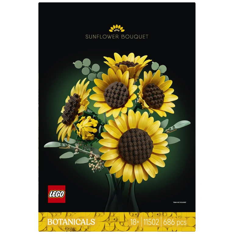 LEGO Icons Botanicals Boeket met Zonnebloemen - 1 stuk