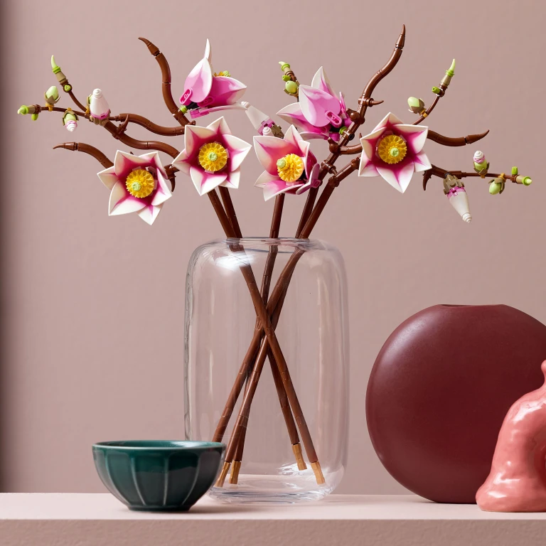 Lego Botanicals Magnoliatakken Bouwset - 1 stuk
