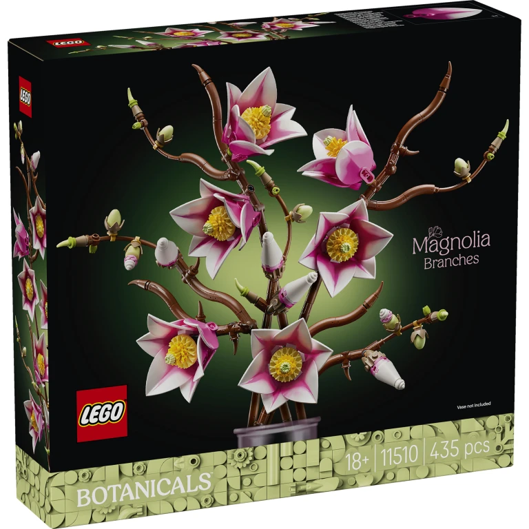 Lego Botanicals Magnoliatakken Bouwset - 1 stuk