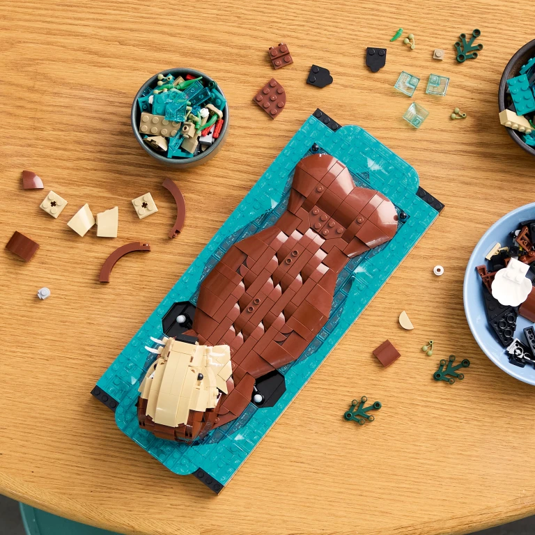 LEGO Ideas Bouwset Drijvende Zeeotters - 1 stuk
