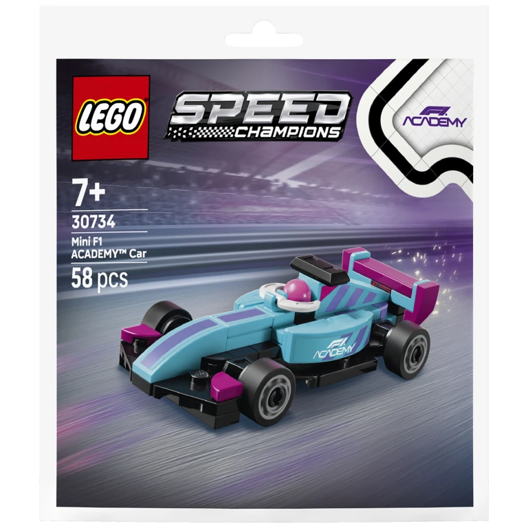 LEGO Speed Champions F1 ACADEMY racewagen - 1 stuk