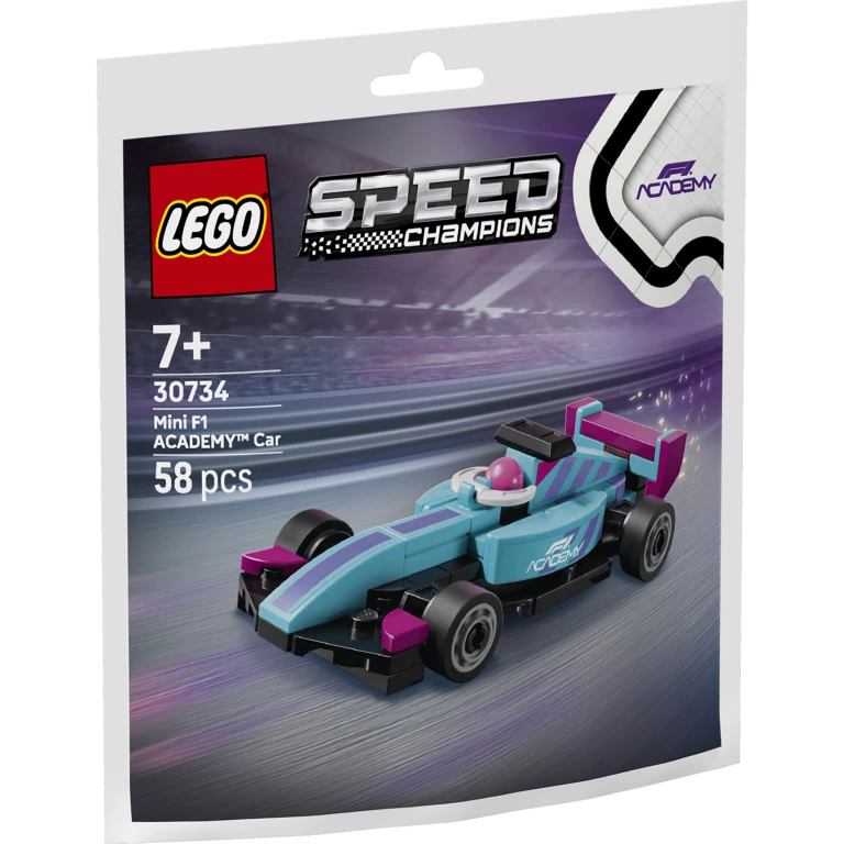 LEGO Speed Champions F1 ACADEMY racewagen - 1 stuk