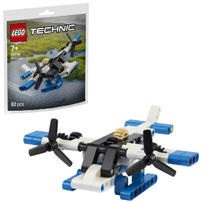 LEGO Technic Watervliegtuig Wit - 1 stuk