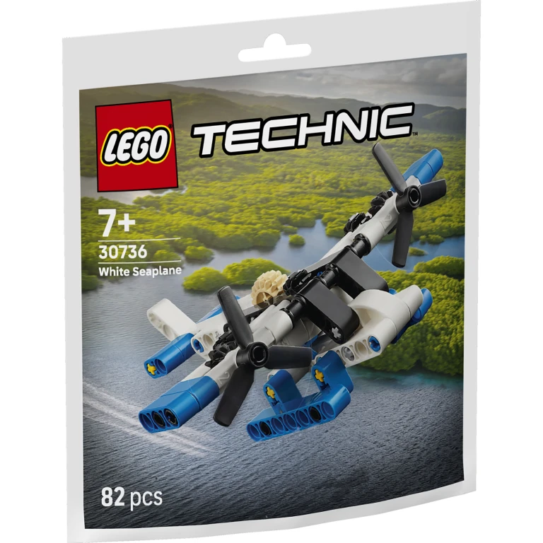 LEGO Technic Watervliegtuig Wit - 1 stuk