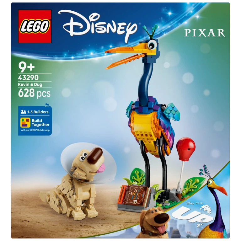 Lego Disney Pixar Kevin en Dug Bouwset - 1 stuk