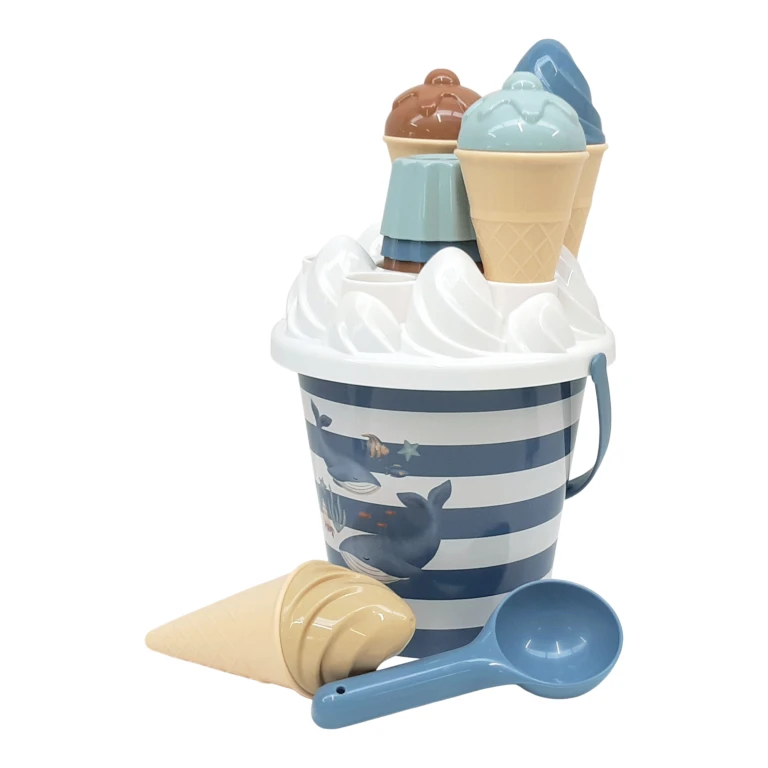 Little Dutch Ocean World IJsjes Emmerset - 14 delig - Blauw