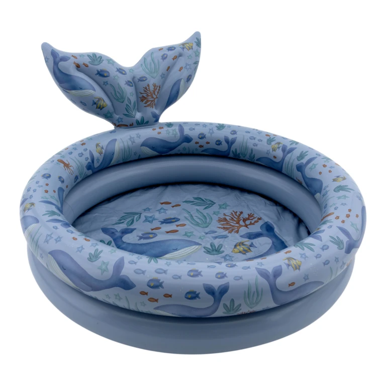 Little Dutch Ocean World Kinderzwembad 80cm met Staart - 1 stuk