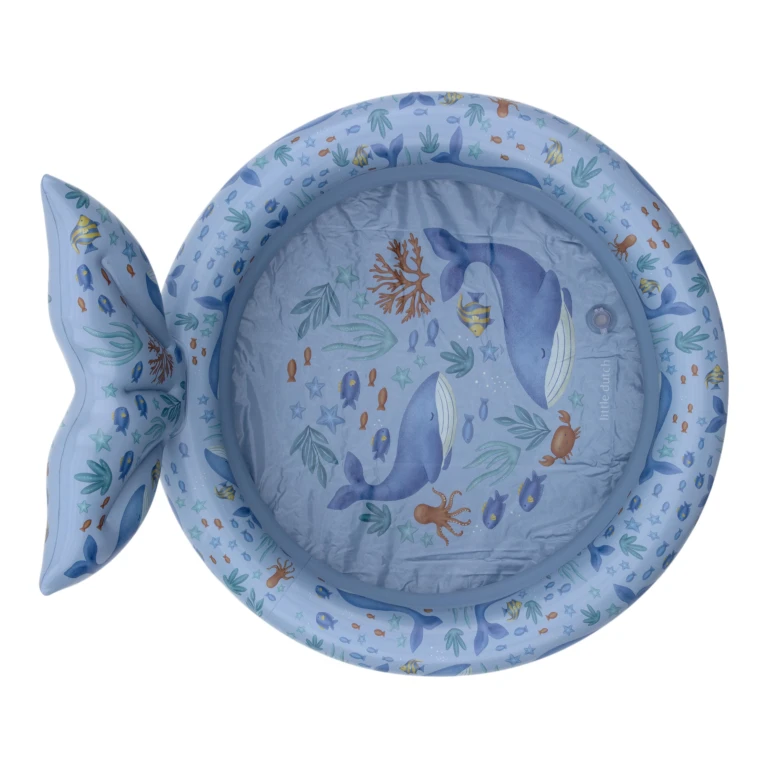 Little Dutch Ocean World Kinderzwembad 80cm met Staart - 1 stuk
