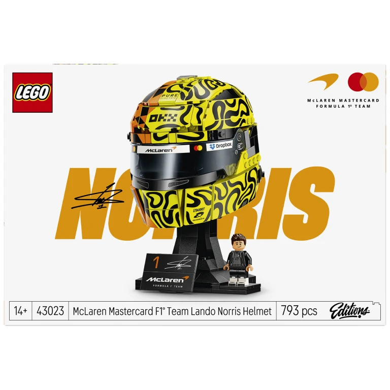 LEGO Editions F1 Helm McLaren Lando Norris - 1 stuk