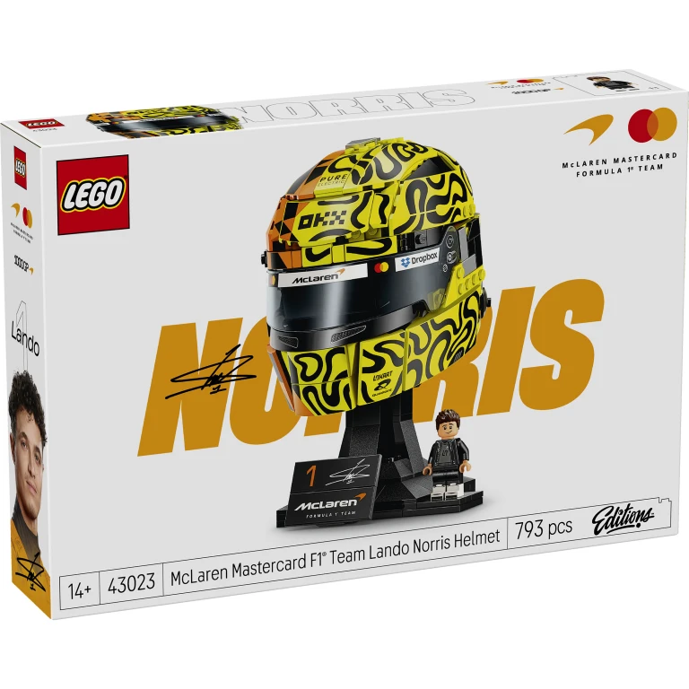 LEGO Editions F1 Helm McLaren Lando Norris - 1 stuk