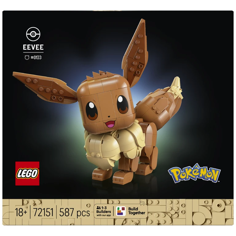 LEGO Pokémon Eevee Bouwset - 1 stuk