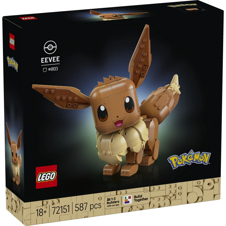 LEGO Pokémon Eevee Bouwset - 1 stuk
