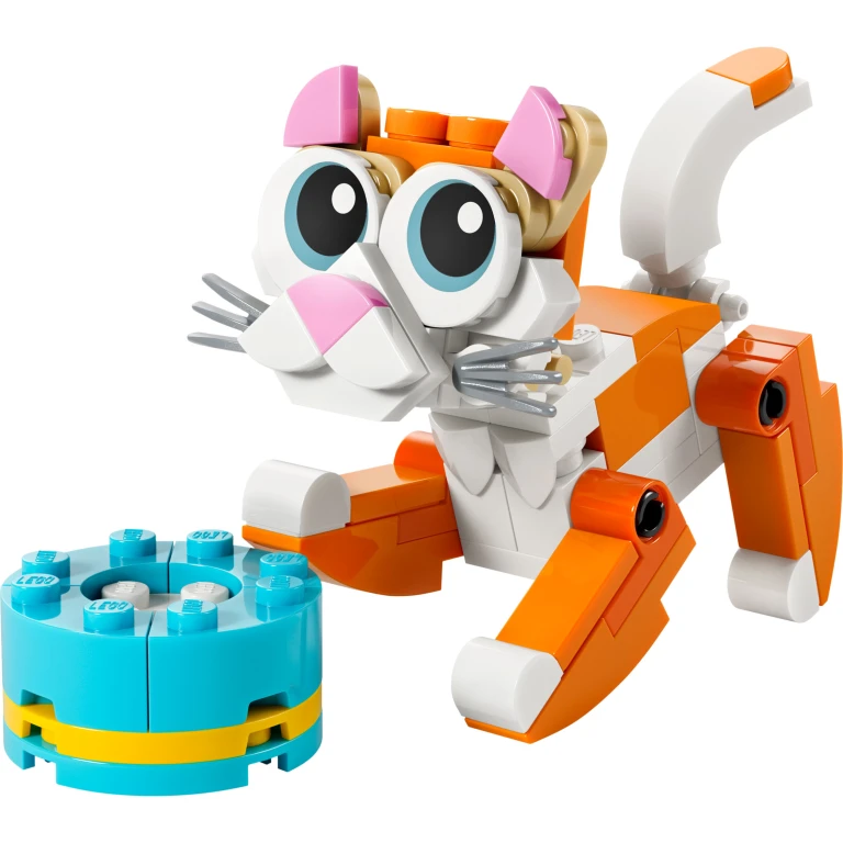 LEGO Creator 3-in-1 Oranje Kat Bouwset - 1 stuk