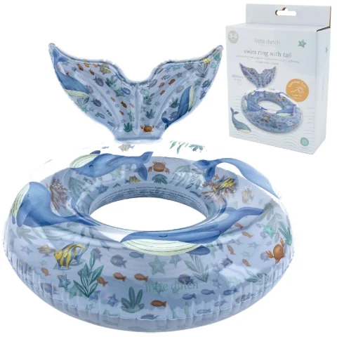 Little Dutch Ocean World Zwemring 91cm + Staart