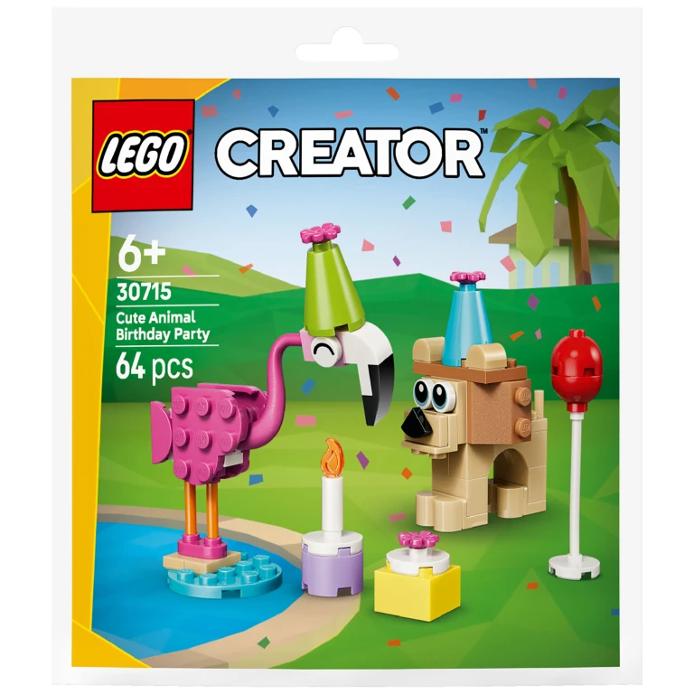 Lego Creator Schattige Dierenverjaardag Bouwset - 1 stuk