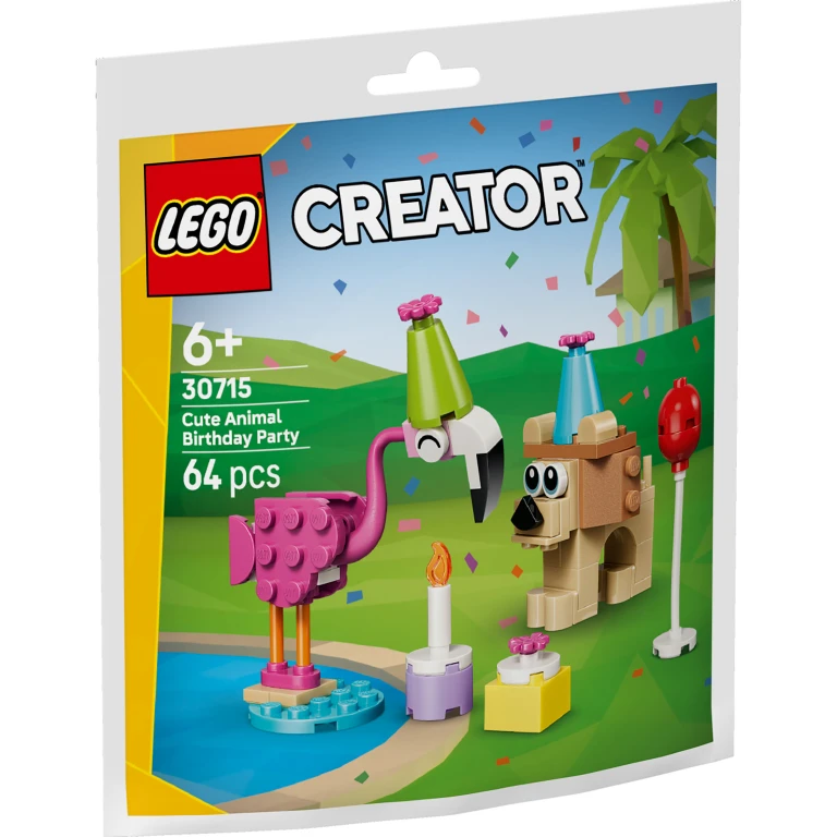 Lego Creator Schattige Dierenverjaardag Bouwset - 1 stuk