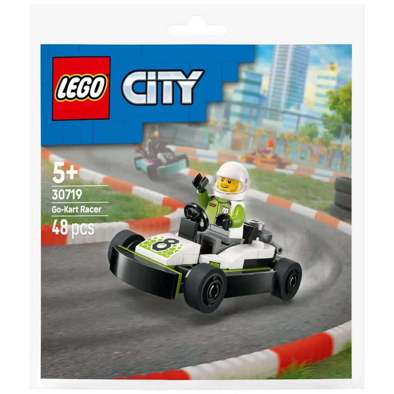 LEGO City Politie Go-Kart Racer Bouwset - 1 stuk