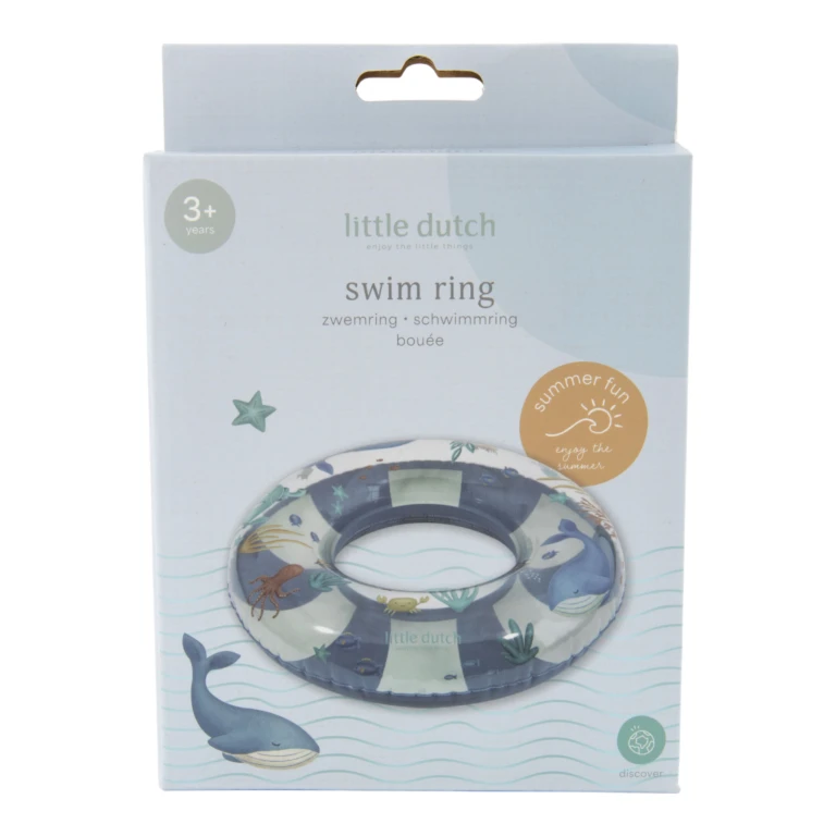 Little Dutch Zwemring Ocean World Blauw 50cm - 1 stuk