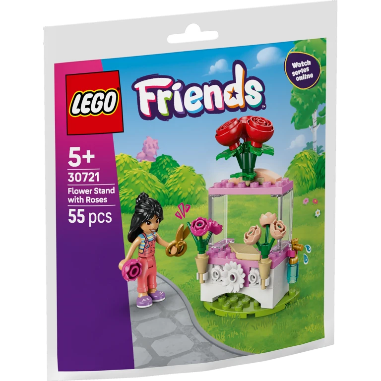 Lego Friends Bloemenkraam Met Rozen - 1 stuk
