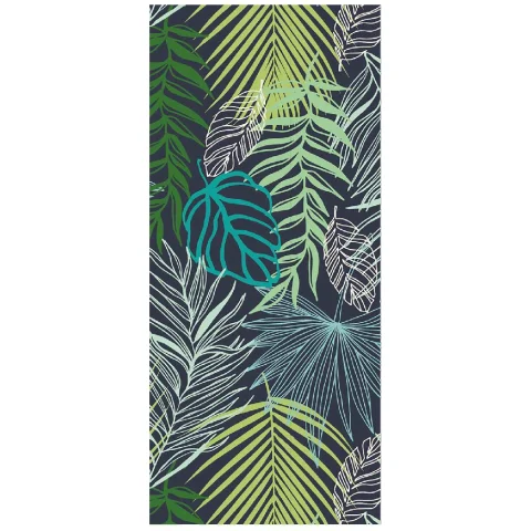 Strandlaken Graphic Leafs 70x140cm