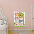 Ses 14476 My First Poster Met stickers Huis