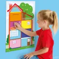 Ses 14476 My First Poster Met stickers Huis