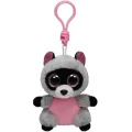 Knuffel Wasbeer Rocco Grijs 7cm