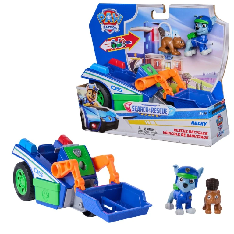Paw Patrol Search And Rescue Vehicle Rocky - Speelgoedvoertuig