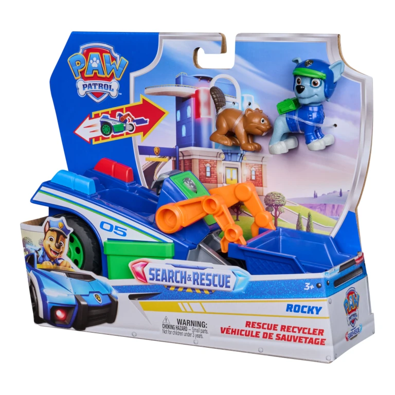 Paw Patrol Search And Rescue Vehicle Rocky - Speelgoedvoertuig