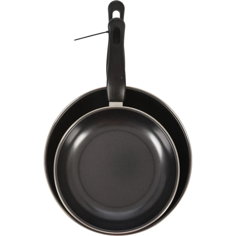 Koekenpan Set Zwart 20cm en 24cm (set van 1)