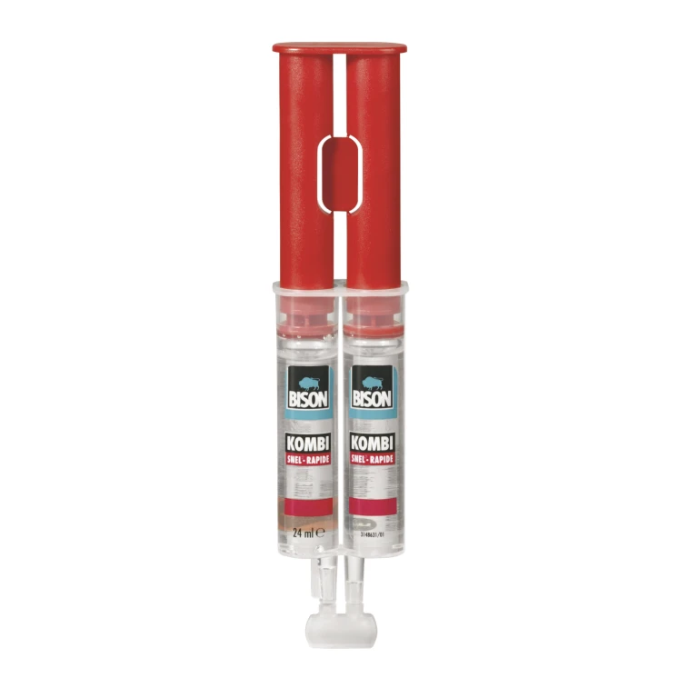 Bison 2-componenten lijm 24ml kleurloos