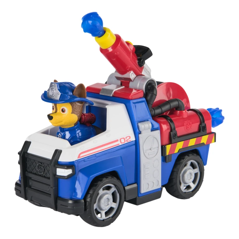 Paw Patrol Fire Rescue Vehicle Chase brandweerwagen set van 4